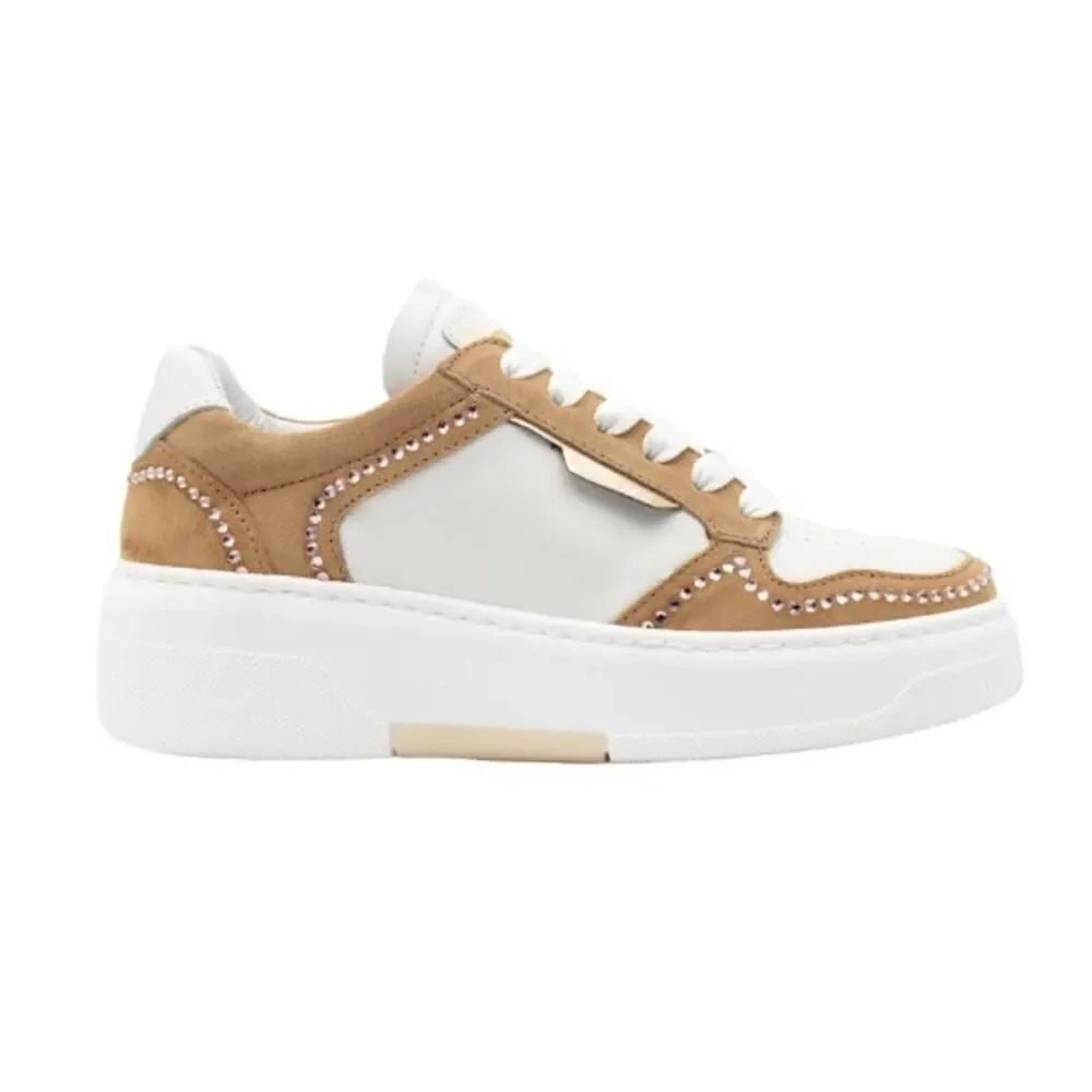 Meline Sneakers Aster Beige Women's Sz. Sz. 38 (US 7.5)